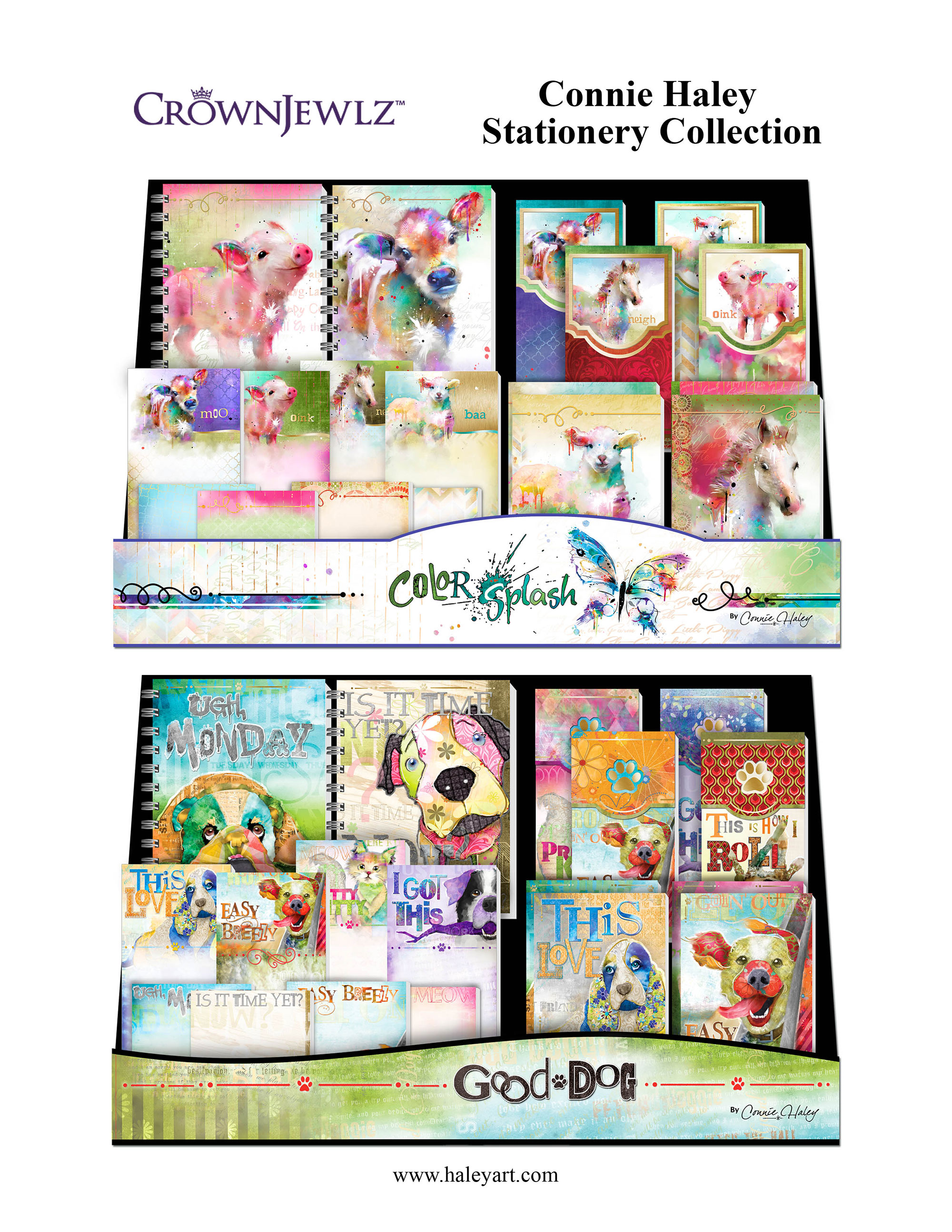 Crown Jewlz Stationery