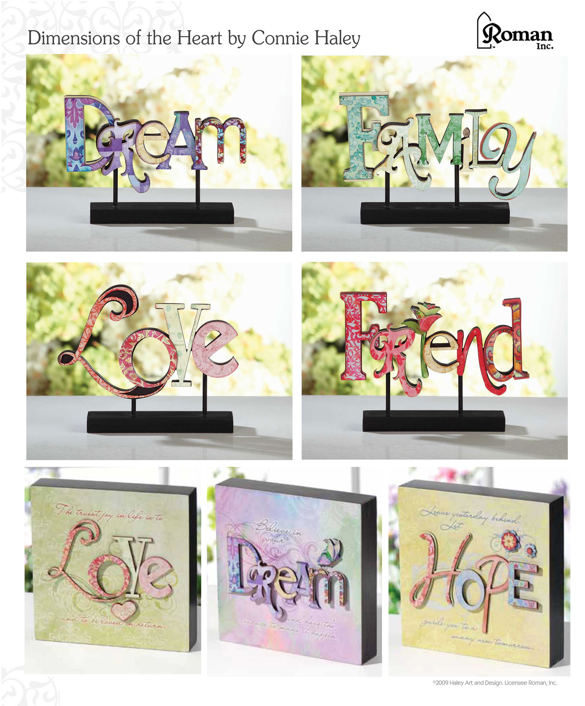 Roman Dimensions of the Heart Collection