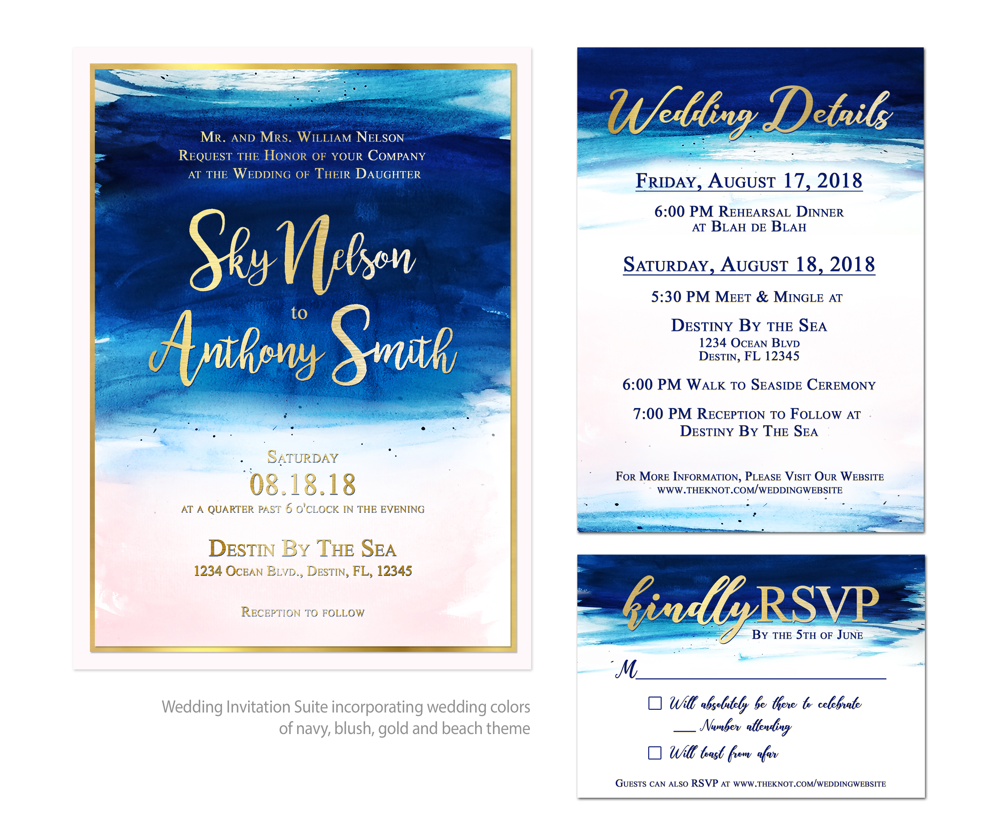 Wedding Invitation Suite